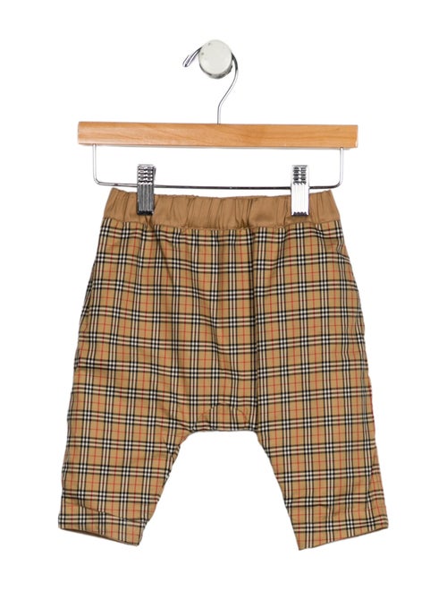 Burberry London infant boys' multicolored pants