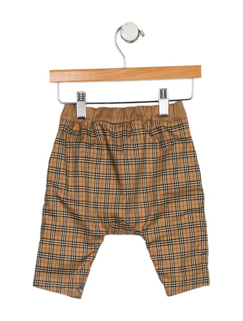 Burberry London infant boys' multicolored pants