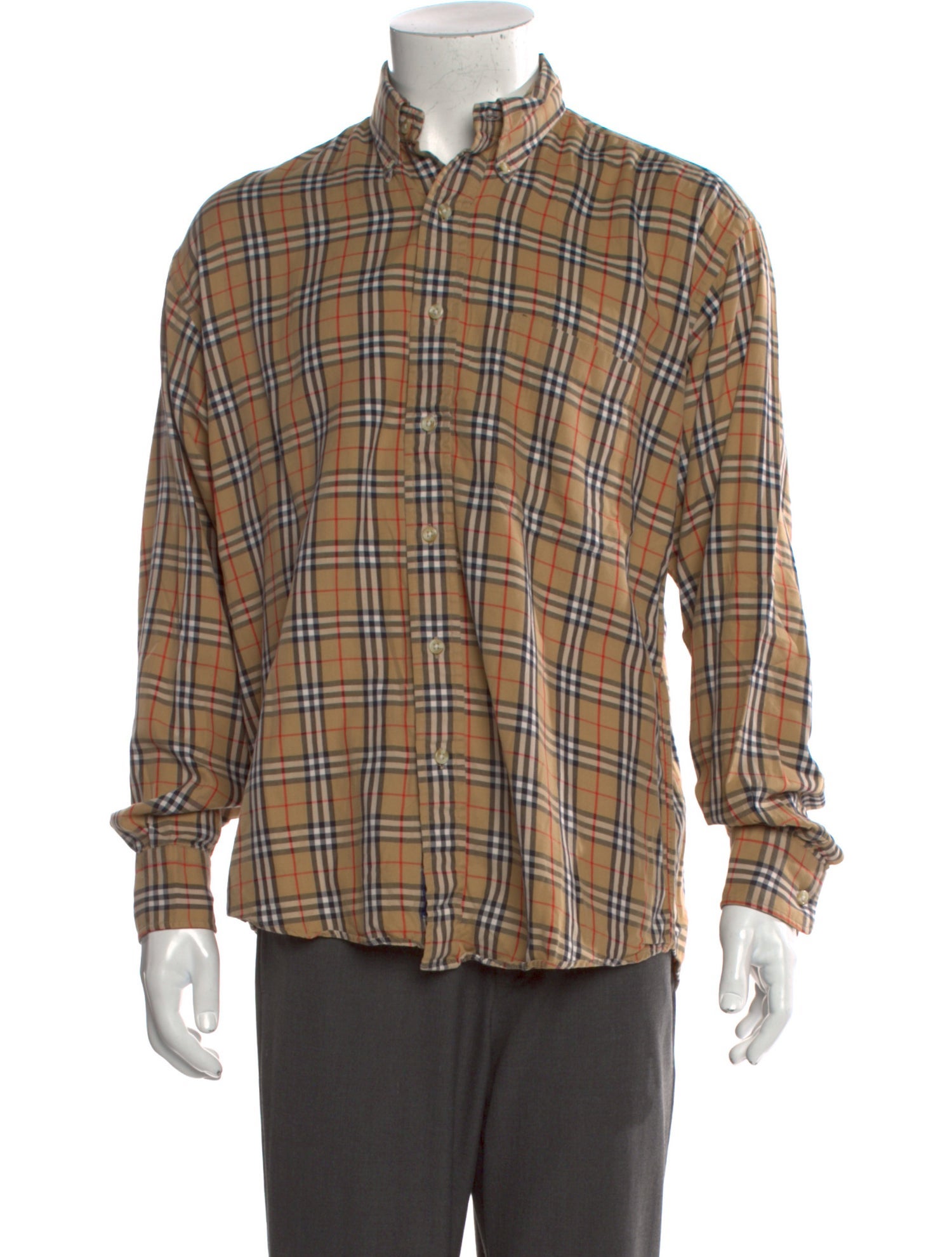 Burberry London Vintage Nova Check Pattern Shirt