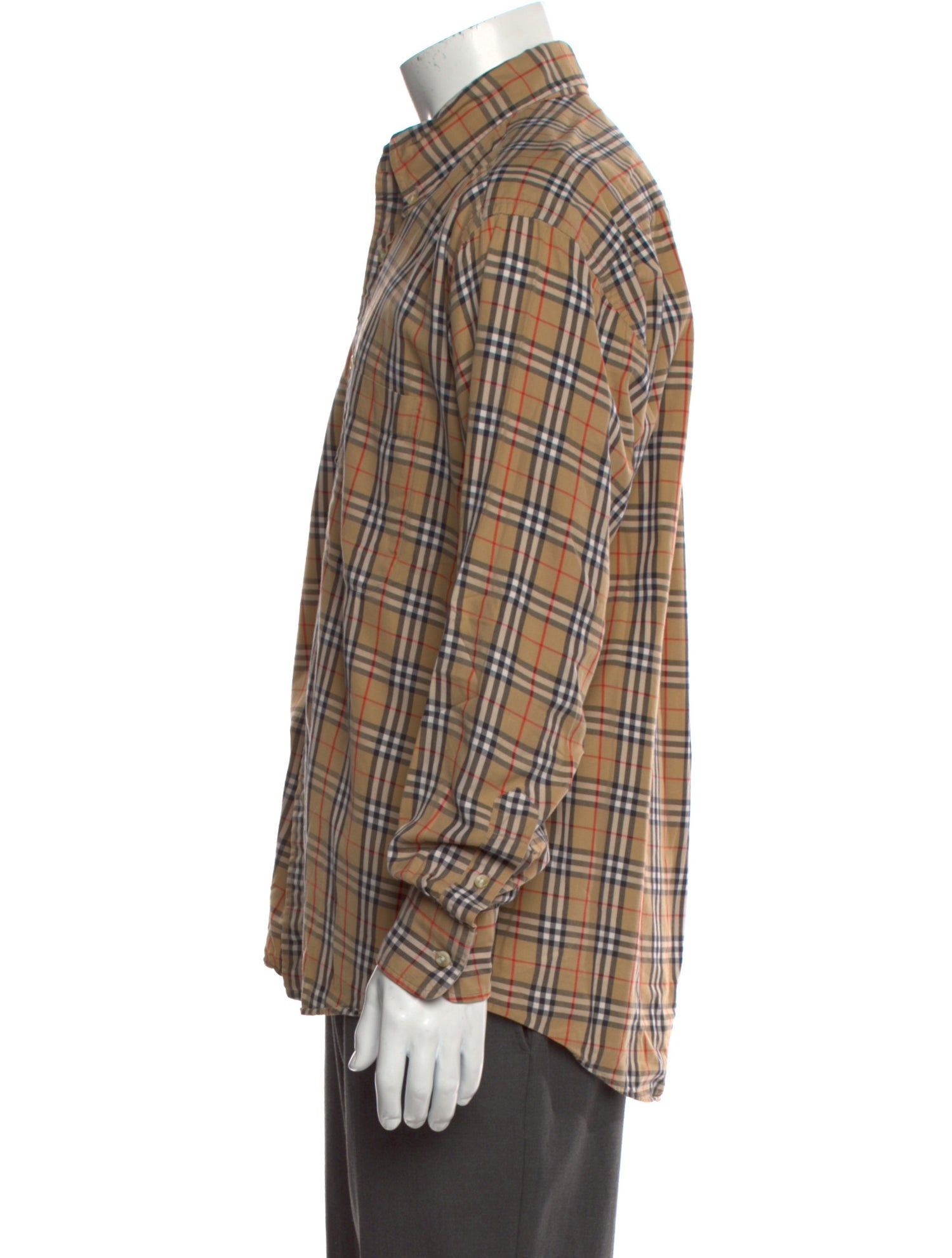 Burberry London Vintage Nova Check Pattern Shirt