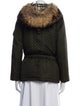 Burberry London Faux Fur Jacket