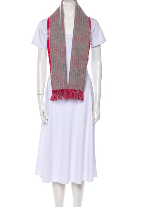 Burberry London Merino Wool House Check Pattern Scarf