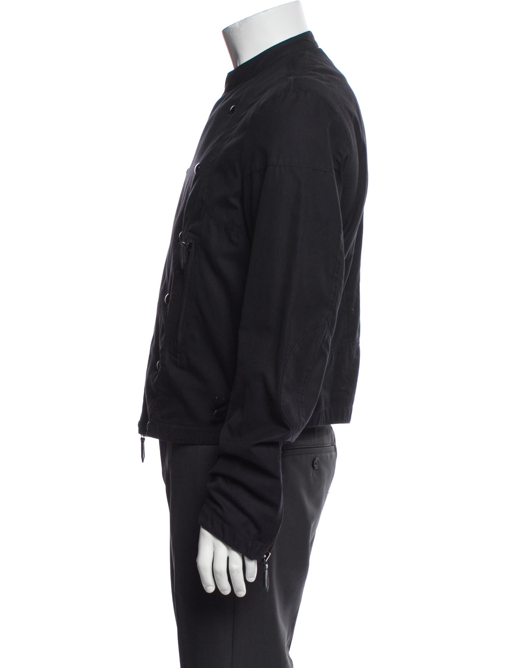 Burberry London Nova Check Pattern Moto Jacket