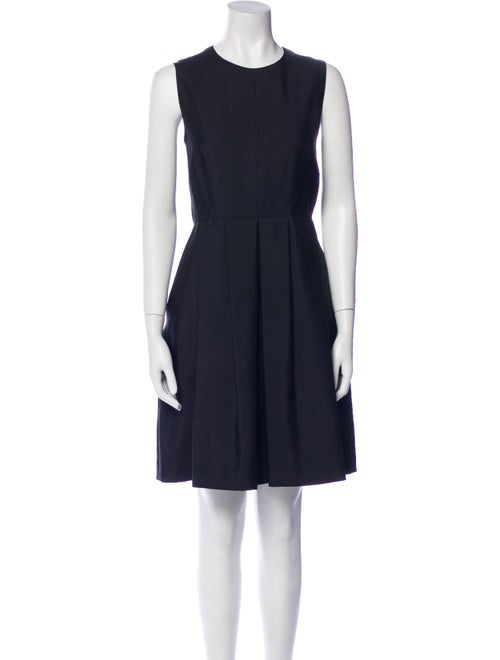 Burberry London Virgin Wool Mini Dress