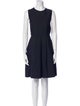 Burberry London Virgin Wool Mini Dress