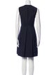 Burberry London Virgin Wool Mini Dress