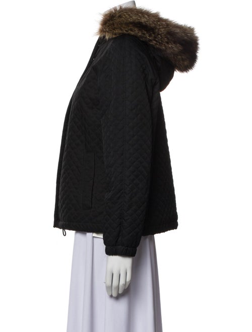 Burberry London Faux Fur Jacket