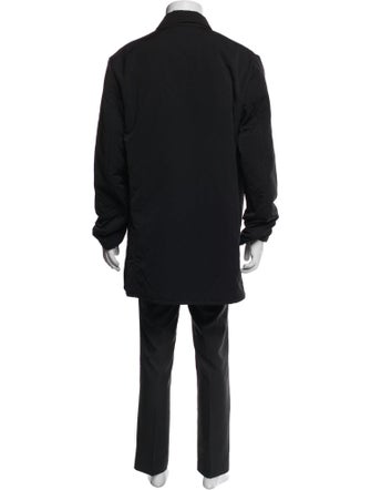 Burberry London Abstract Check Overcoat