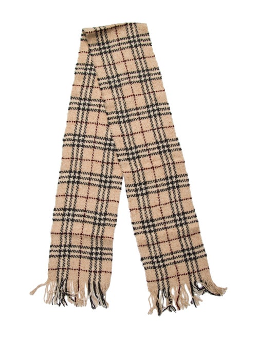 Burberry London Merino Wool House Check Pattern Scarf