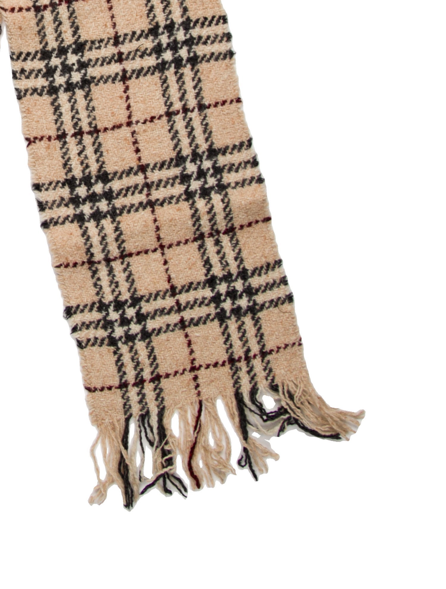 Burberry London Merino Wool House Check Pattern Scarf