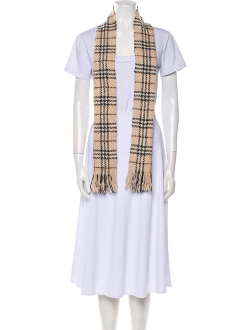 Burberry London Merino Wool House Check Pattern Scarf