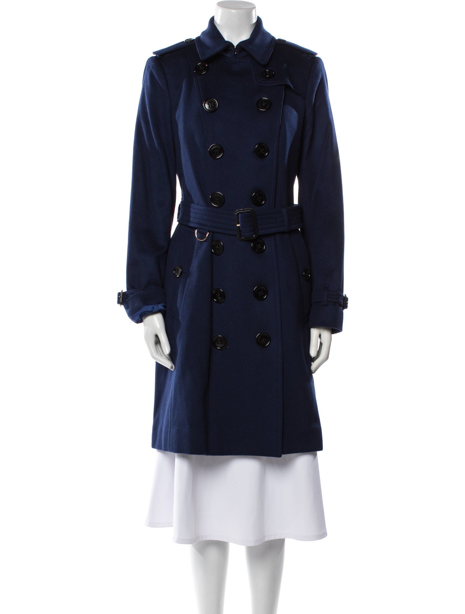 Burberry London Cashmere Trench Coat