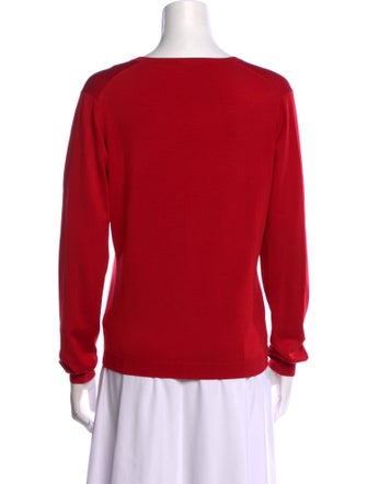 Burberry London Silk V-Neck Sweater