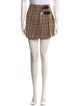 Burberry London Wool Mini Skirt