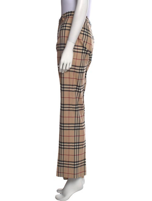 Burberry London Wool Straight Leg Pants