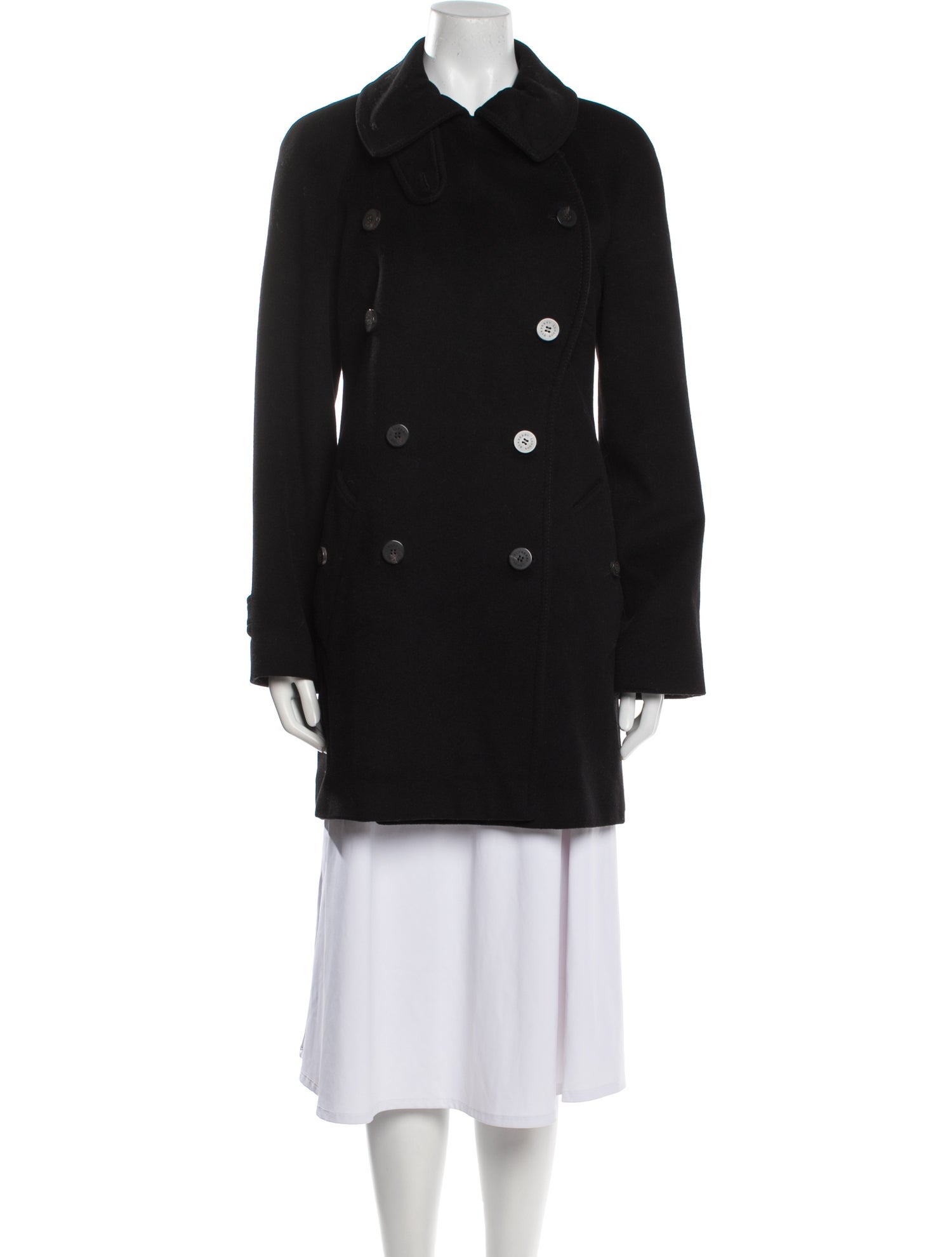 Burberry London Wool Peacoat
