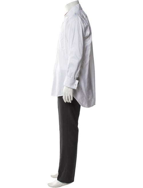 Burberry London Signature Logo Long Sleeve Dress Shirt