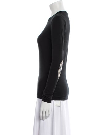 Burberry London Crew Neck Long Sleeve Sweatshirt