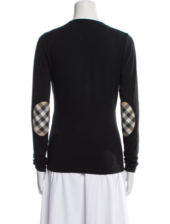 Burberry London Crew Neck Long Sleeve Sweatshirt