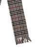 Burberry London Wool Nova Check Pattern Scarf