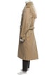 Burberry London Nova Check Pattern Trench Coat