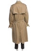 Burberry London Nova Check Pattern Trench Coat