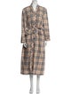Burberry London Plaid Print Robe