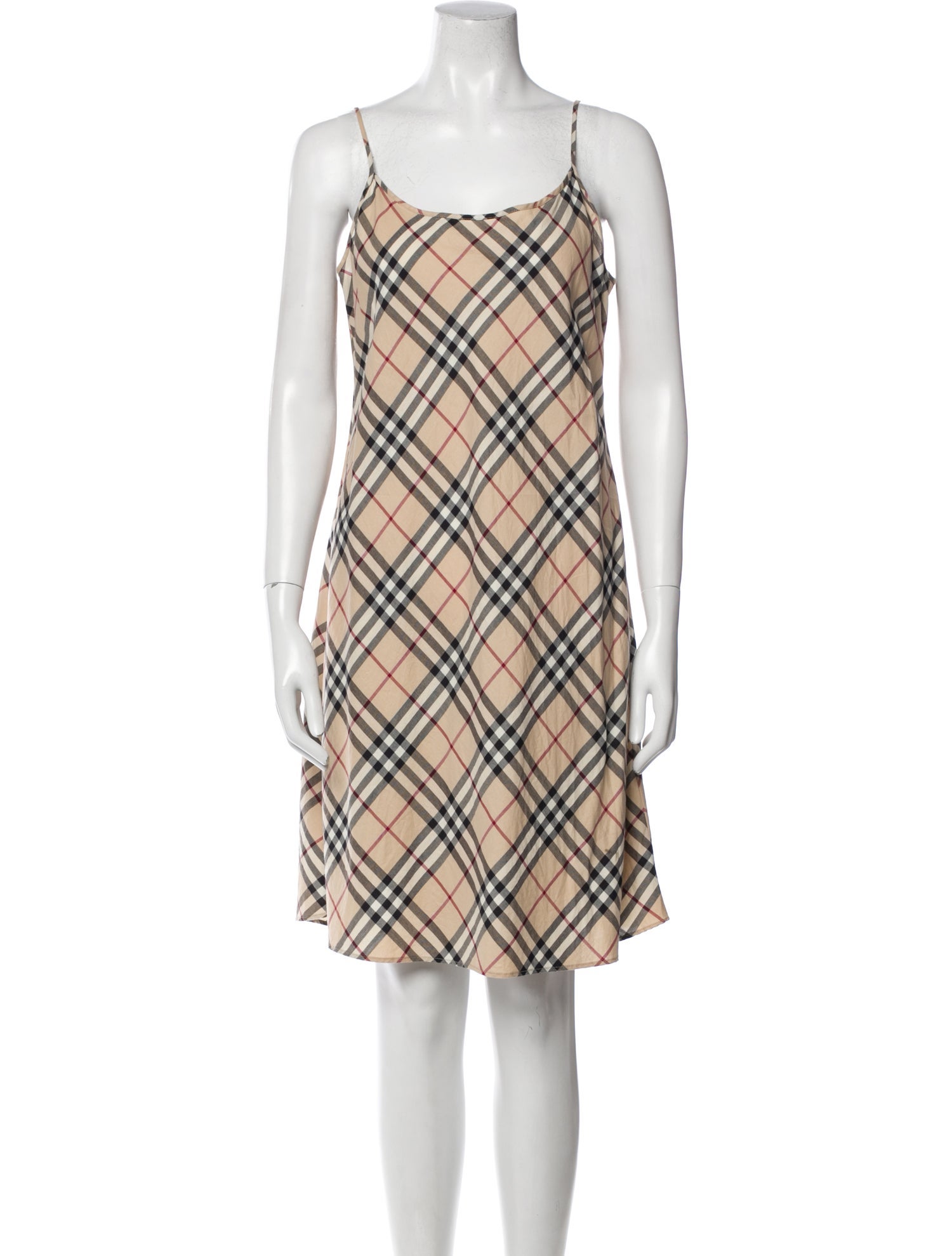 Burberry London Printed Knee-Length Dress