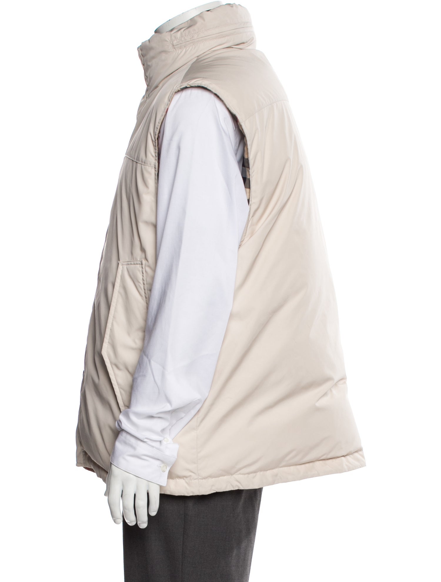 Burberry London Reversible Nova Check Pattern Windbreaker