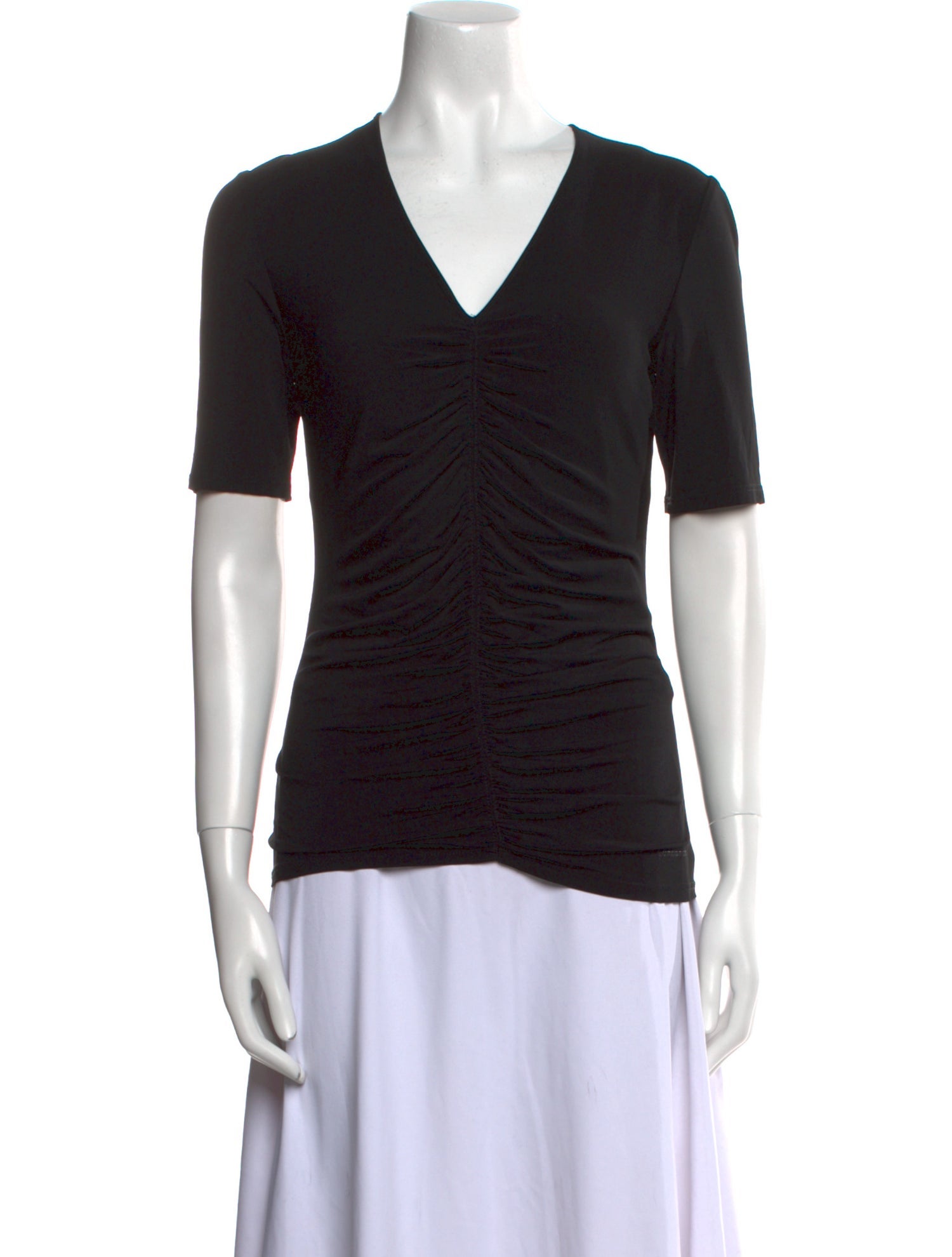 Burberry London V-Neck Short Sleeve T-Shirt