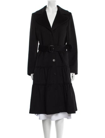 Burberry London Wool Trench Coat
