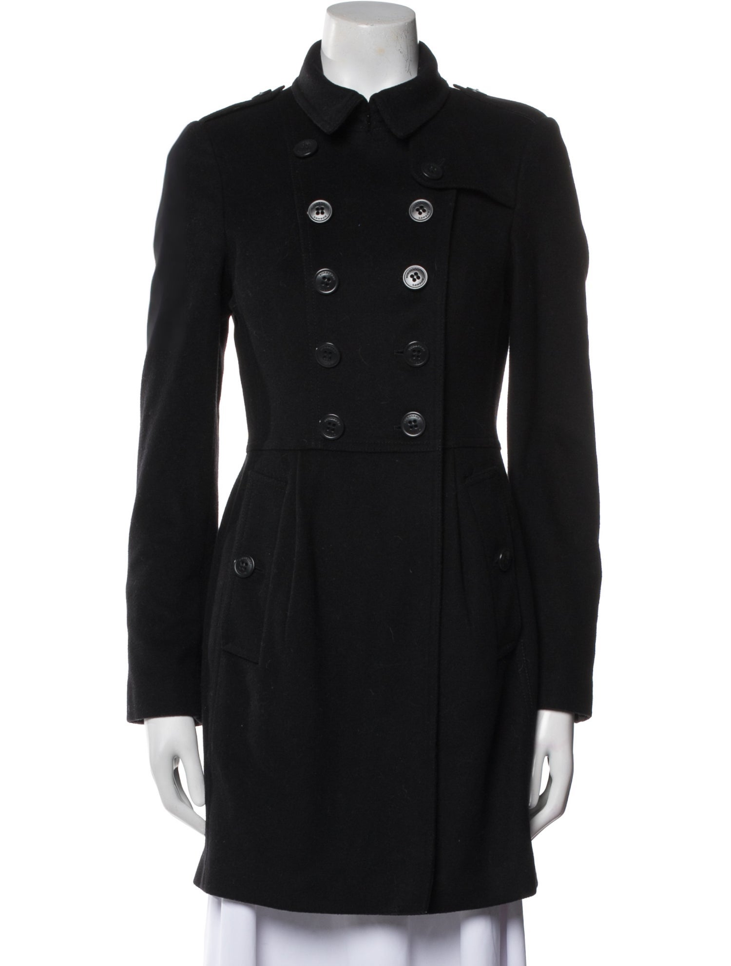 Burberry London Virgin Wool Trench Coat