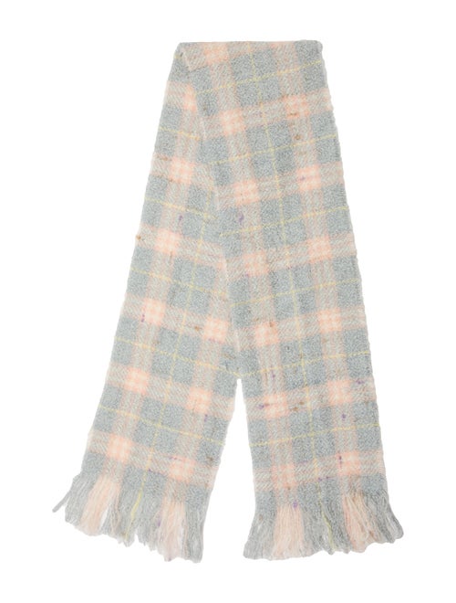 Burberry London Merino Wool House Check Pattern Scarf