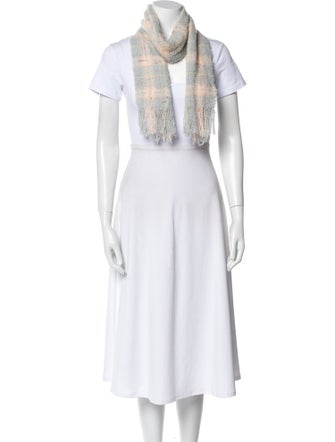 Burberry London Merino Wool House Check Pattern Scarf