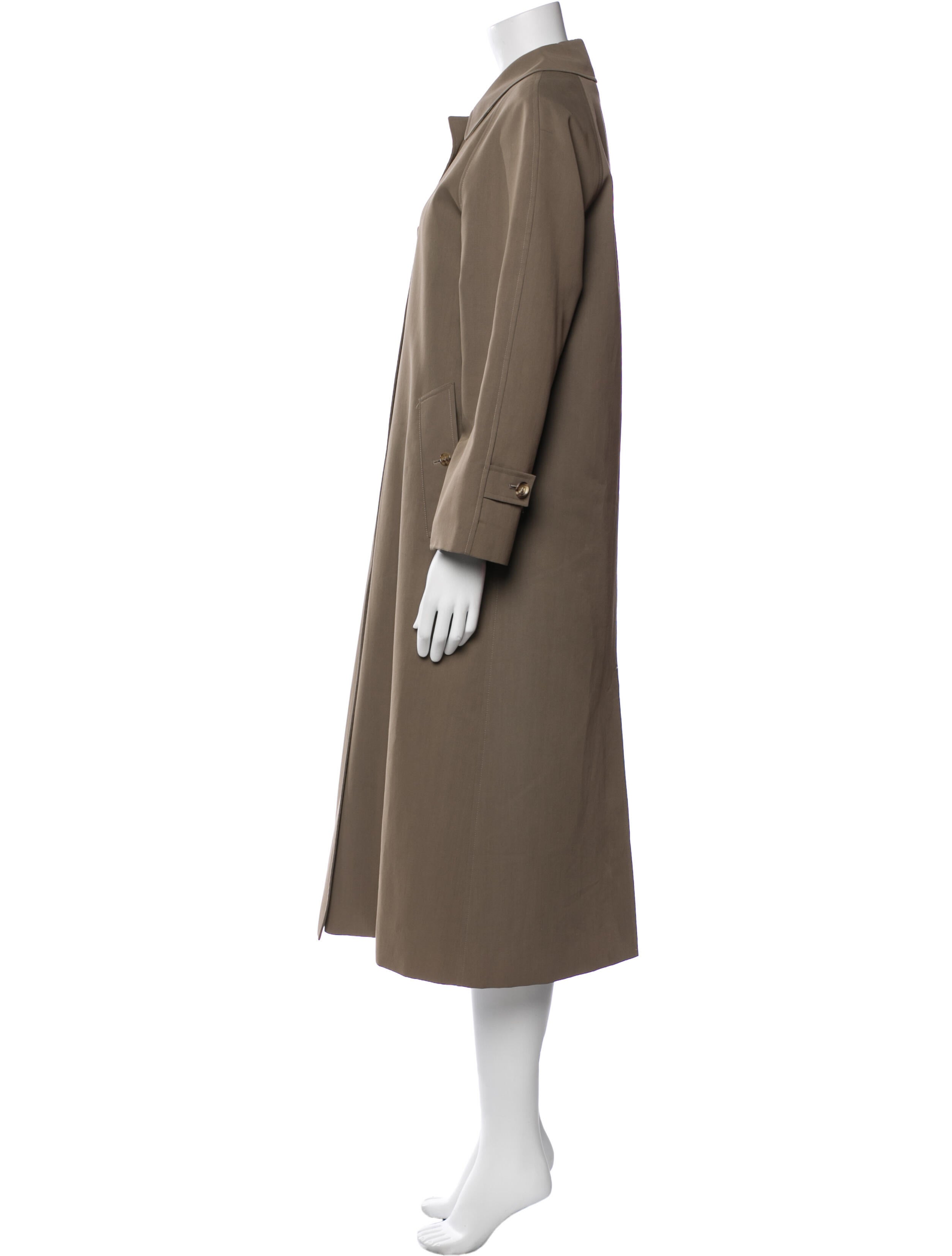Burberry London Wool Trench Coat