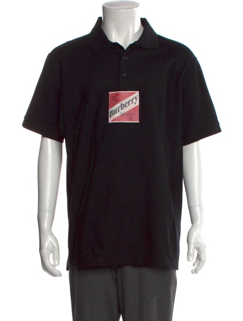 Burberry London House Check Pattern Collar Polo Shirt