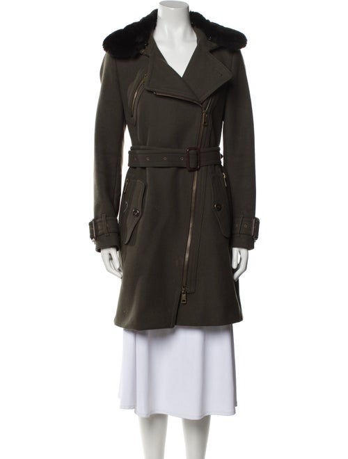 Burberry London Virgin Wool Trench Coat