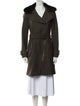 Burberry London Virgin Wool Trench Coat