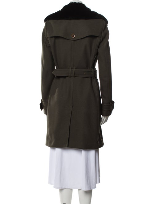Burberry London Virgin Wool Trench Coat