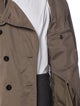 Burberry London Nova Check Pattern Trench Coat