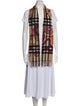Burberry London Cashmere House Check Pattern Scarf