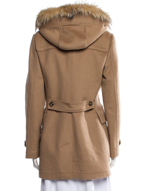 Burberry London Wool Fur Coat