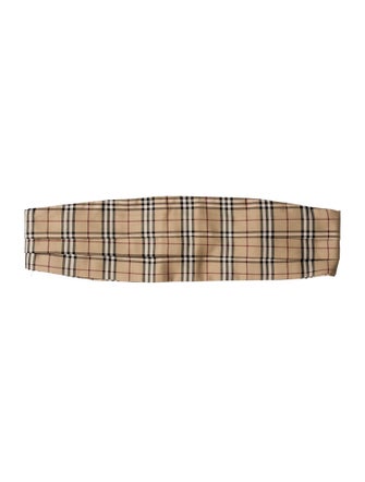Burberry London Nova Check Cummerbund