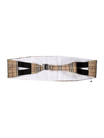 Burberry London Nova Check Cummerbund