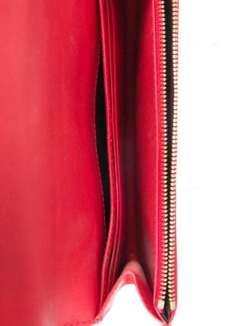 Burberry London Haymarket Check Pattern Printed Continental Wallet