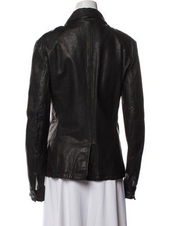 Burberry London Leather Utility Jacket