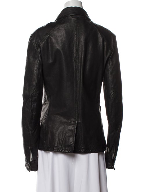 Burberry London Leather Utility Jacket