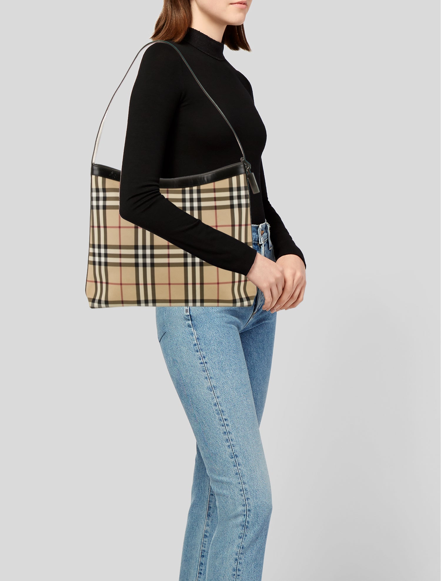 Burberry London Vintage Check Shoulder Bag Vintage