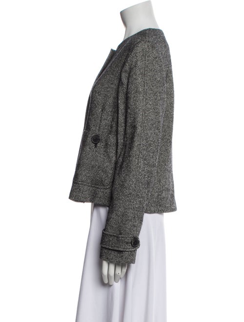 Burberry London Wool Tweed Pattern Jacket