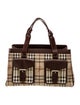 Burberry London Haymarket Check Shoulder Bag